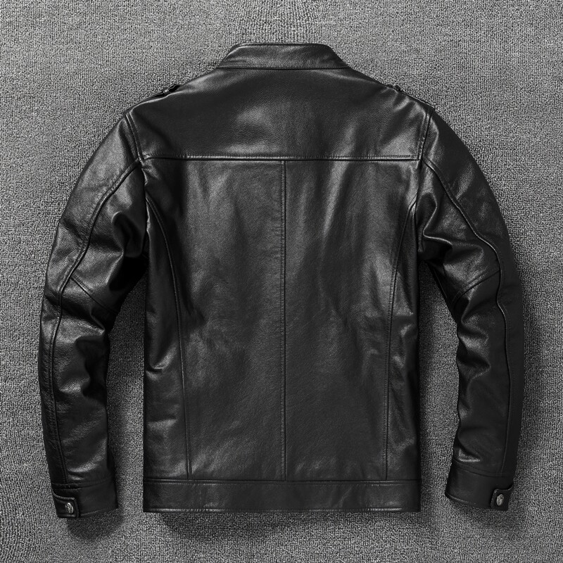 Genuine Leather Man Jackets Sl - Riding Jacket Leather 评论和价格
