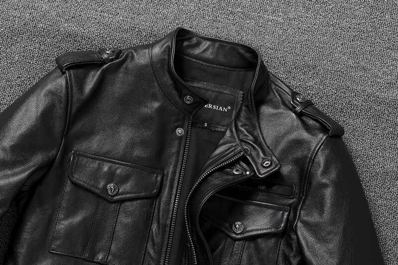 Genuine Leather Man Jackets Sl - Riding Jacket Leather 评论和价格