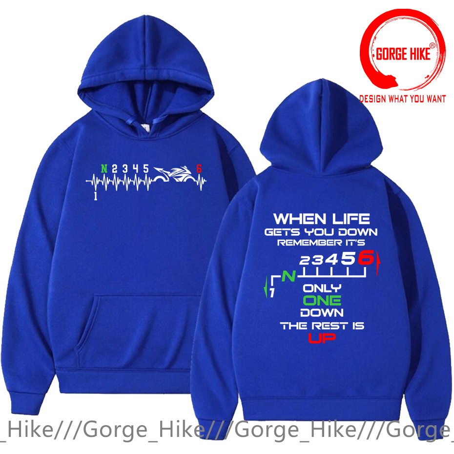 1N23456 Motorcycle Gear Shift  - Motorcycle Gear Hoodie 评论和价格