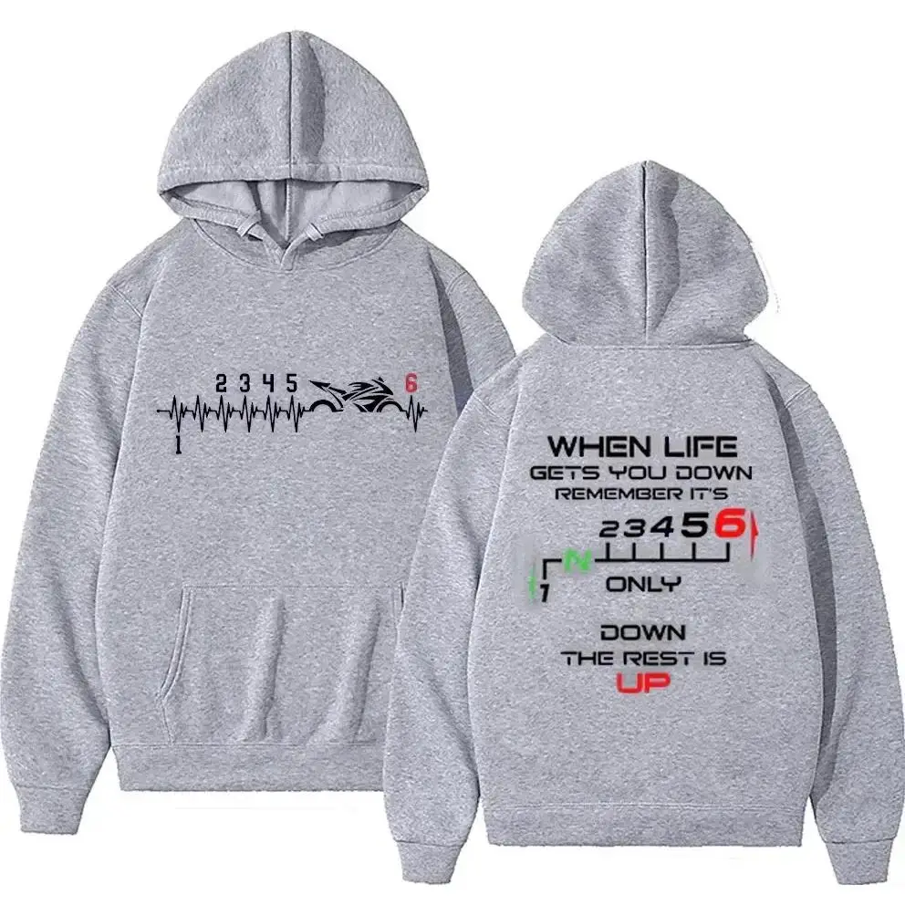 Men's Hoodies male Pullover Cl - Motorcycle Gear Hoodie 评论和价格