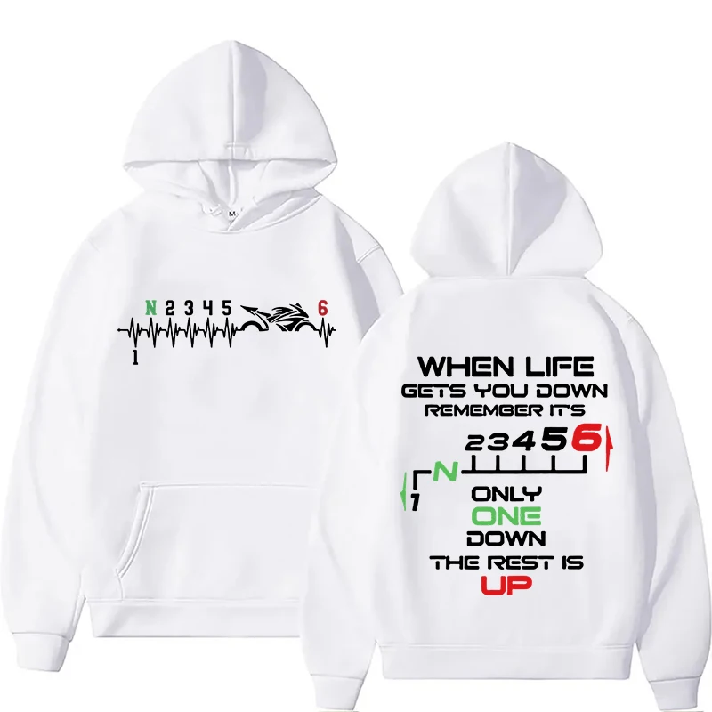 New 1N23456 Motorcycle Gear Bi - Motorcycle Gear Hoodie 评论和价格
