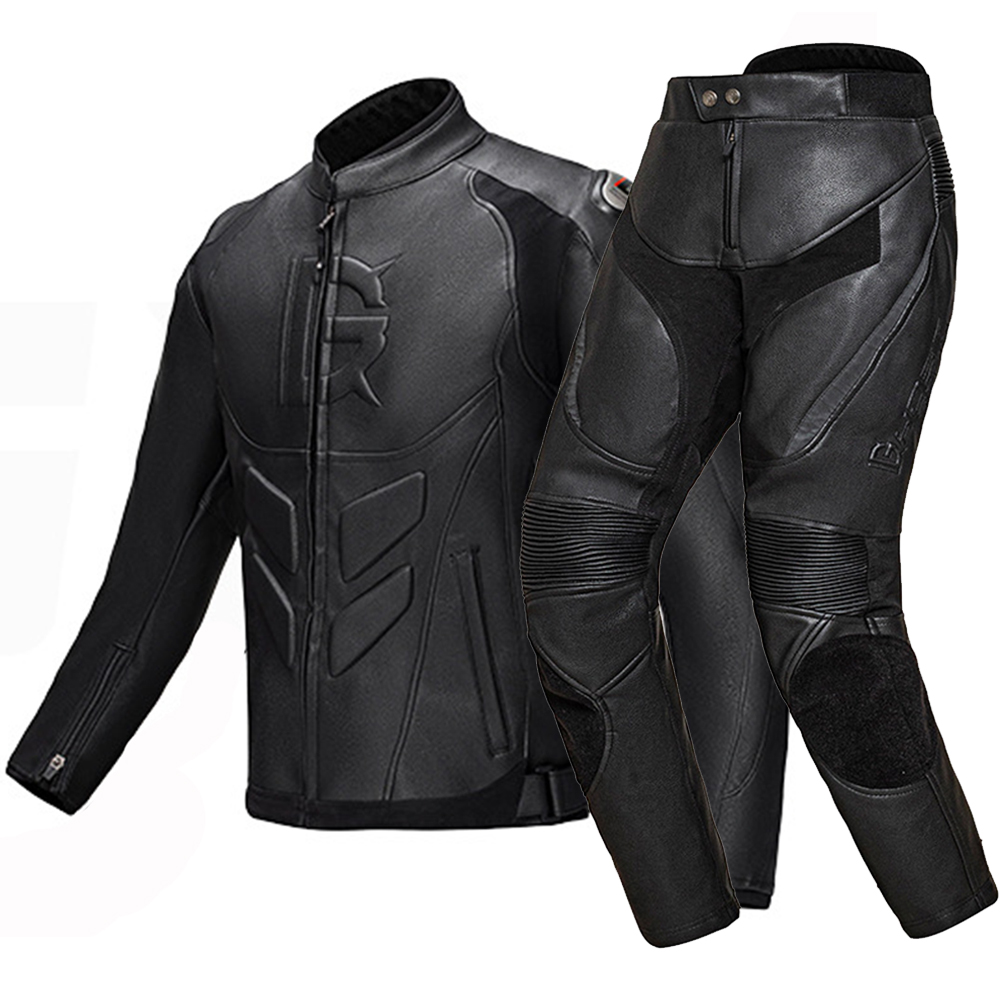 GHOST RACING Winter Motorcycle - Riding Jacket Leather 评论和价格