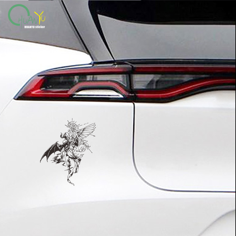 Demon Bat Wing Car Sticker, Da - Motorcycle Gear Up 评论和价格