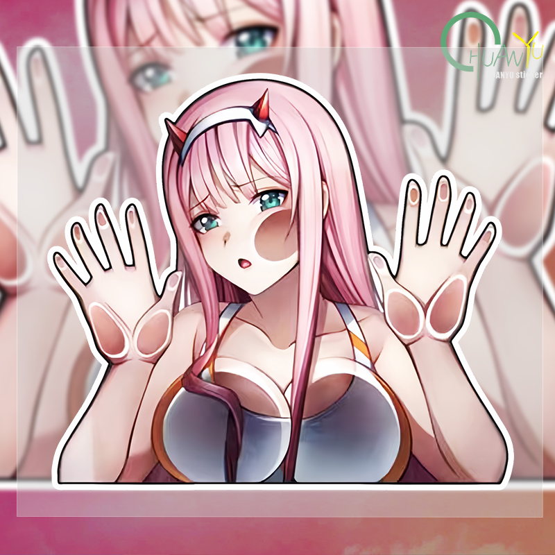 Zero Two Windows Car Stickers  - Motorcycle Gear Up 评论和价格