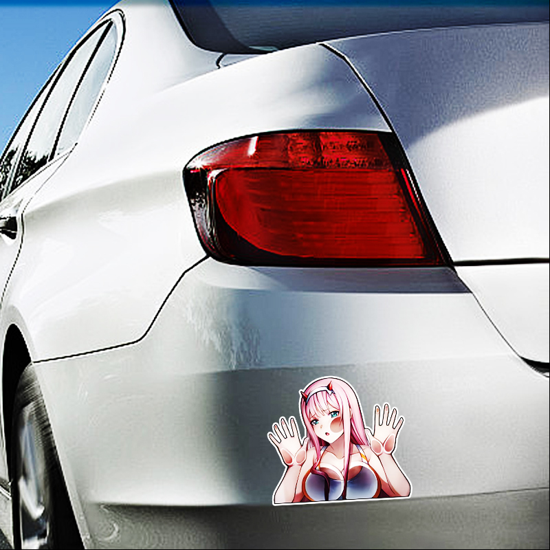 Zero Two Windows Car Stickers  - Motorcycle Gear Up 评论和价格