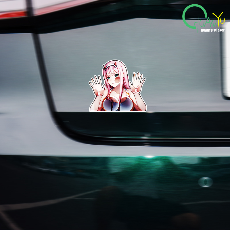 Zero Two Windows Car Stickers  - Motorcycle Gear Up 评论和价格