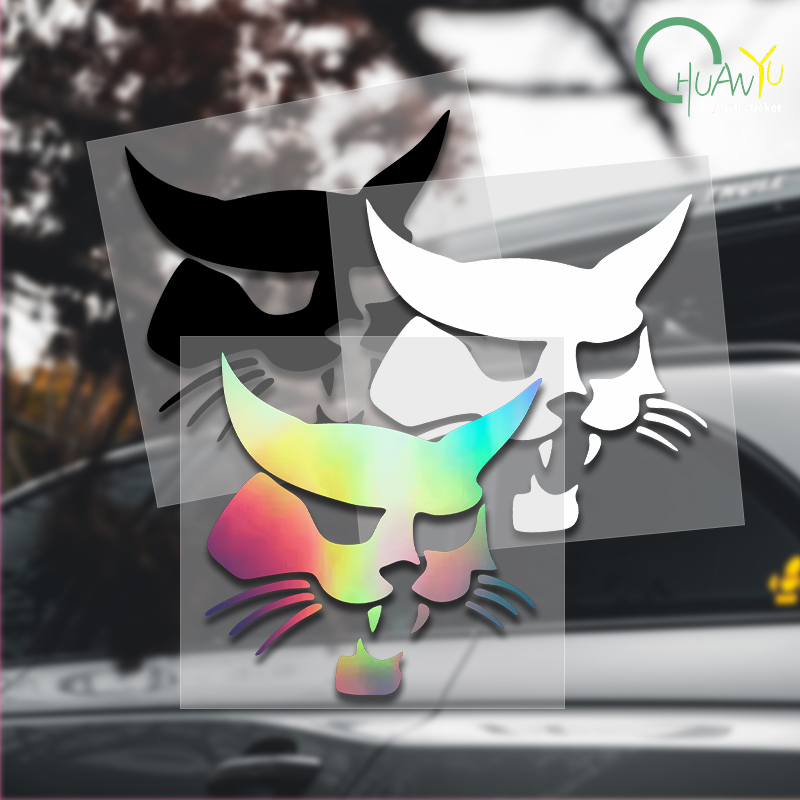 for Bobcat Head Silhouette Car - Motorcycle Gear Up 评论和价格