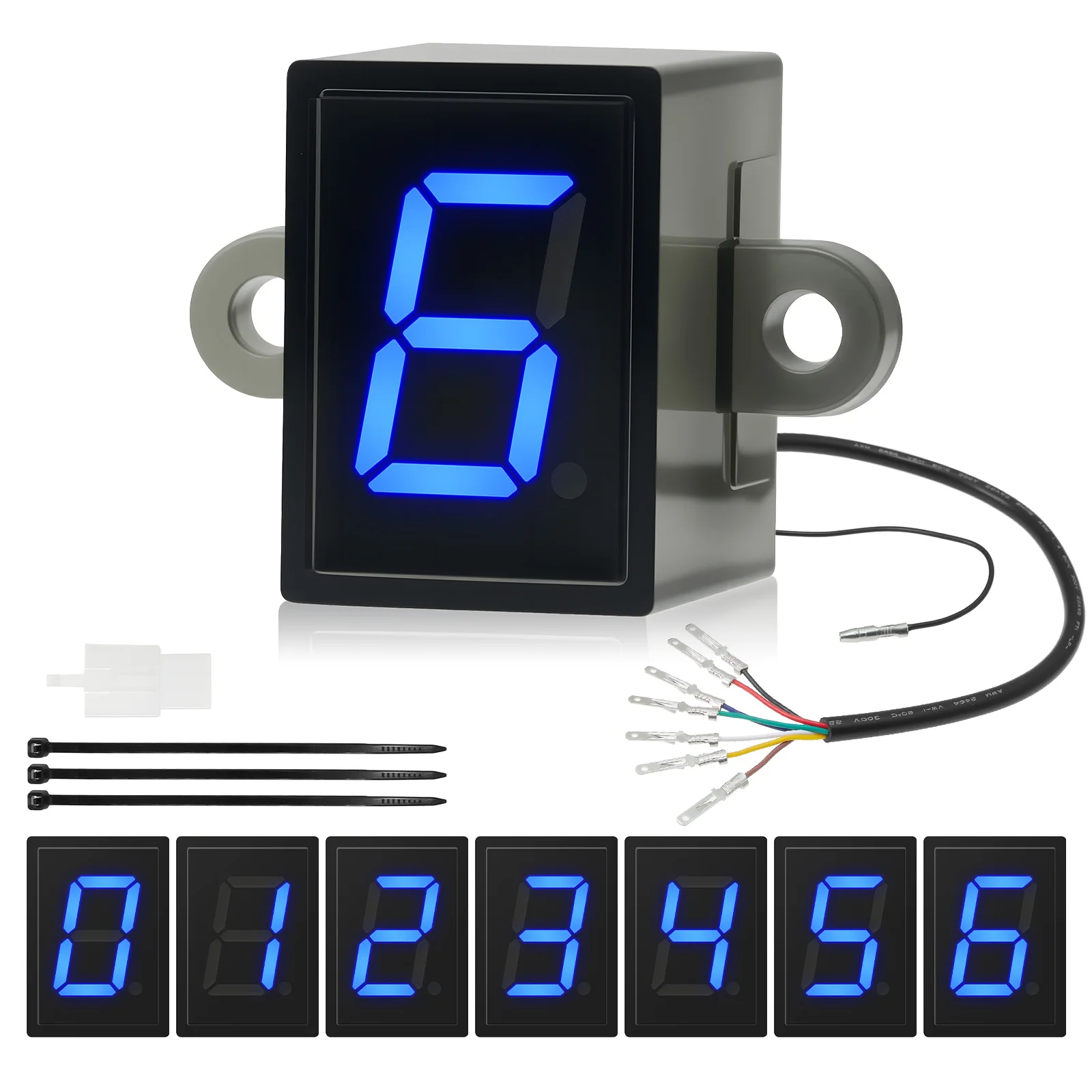 Super 6 Speed Display Universa - Motorcycle Gear Selector 评论和价格