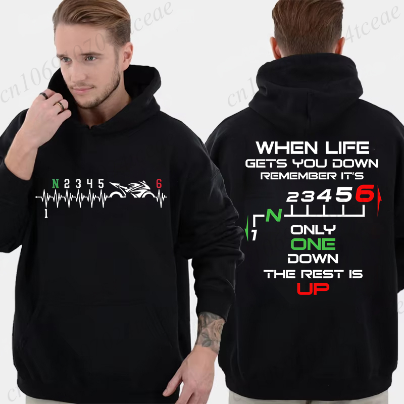 Electrobiker Velocidades Men's - Motorcycle Gear Hoodie 评论和价格