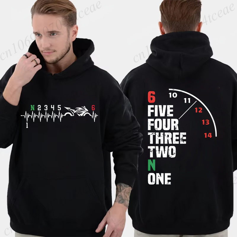 Electrobiker Velocidades Men's - Motorcycle Gear Hoodie 评论和价格