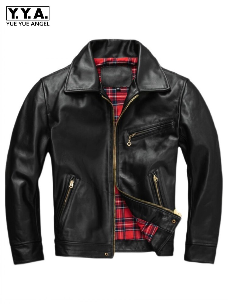 Mens Slim Fit 100% Horsehide G - Riding Jacket Leather 评论和价格