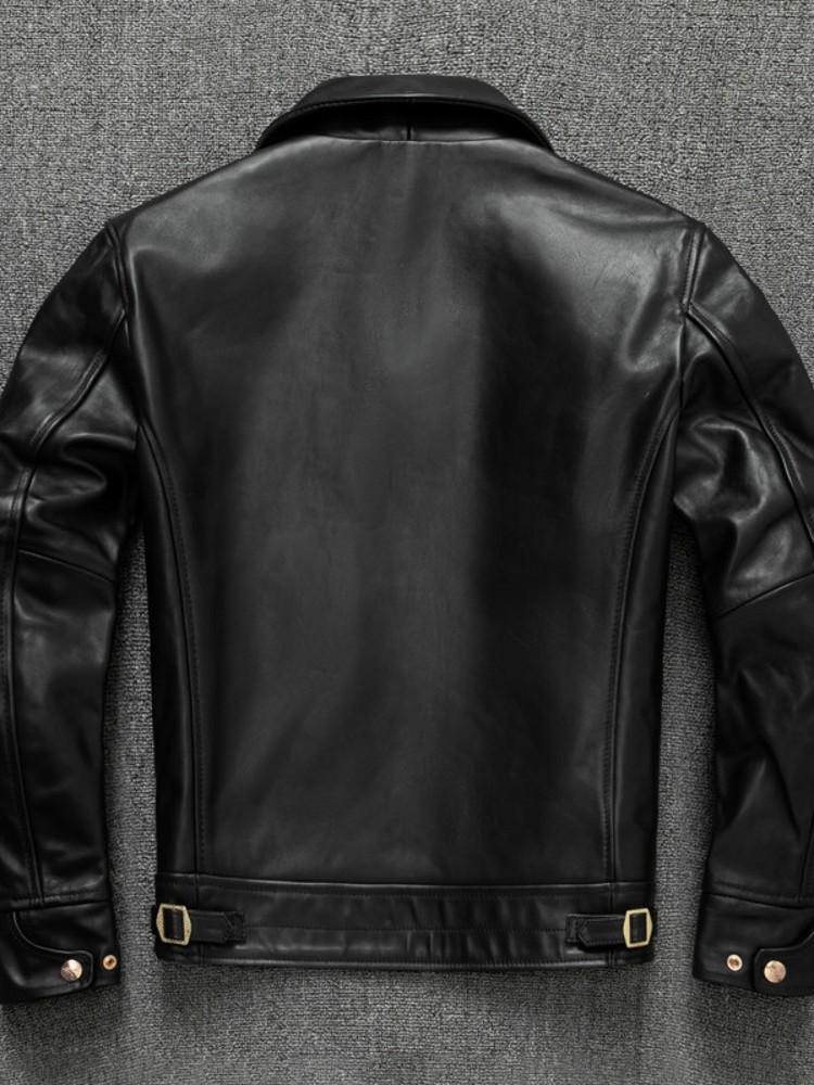 Mens Slim Fit 100% Horsehide G - Riding Jacket Leather 评论和价格