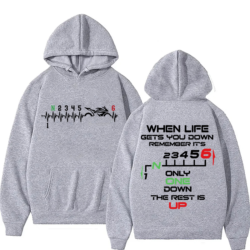 New 1N23456 Motorcycle Gear Bi - Motorcycle Gear Hoodie 评论和价格