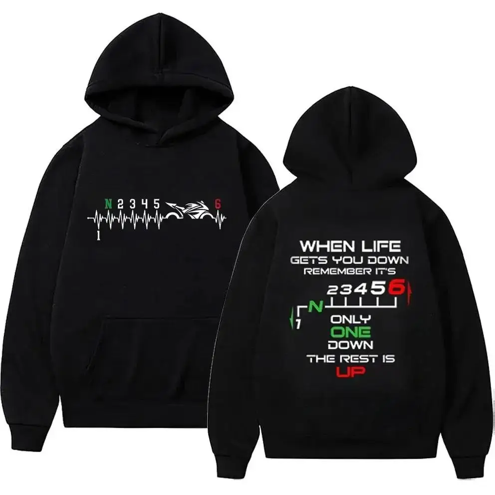 Men's Hoodies male Pullover Cl - Motorcycle Gear Hoodie 评论和价格