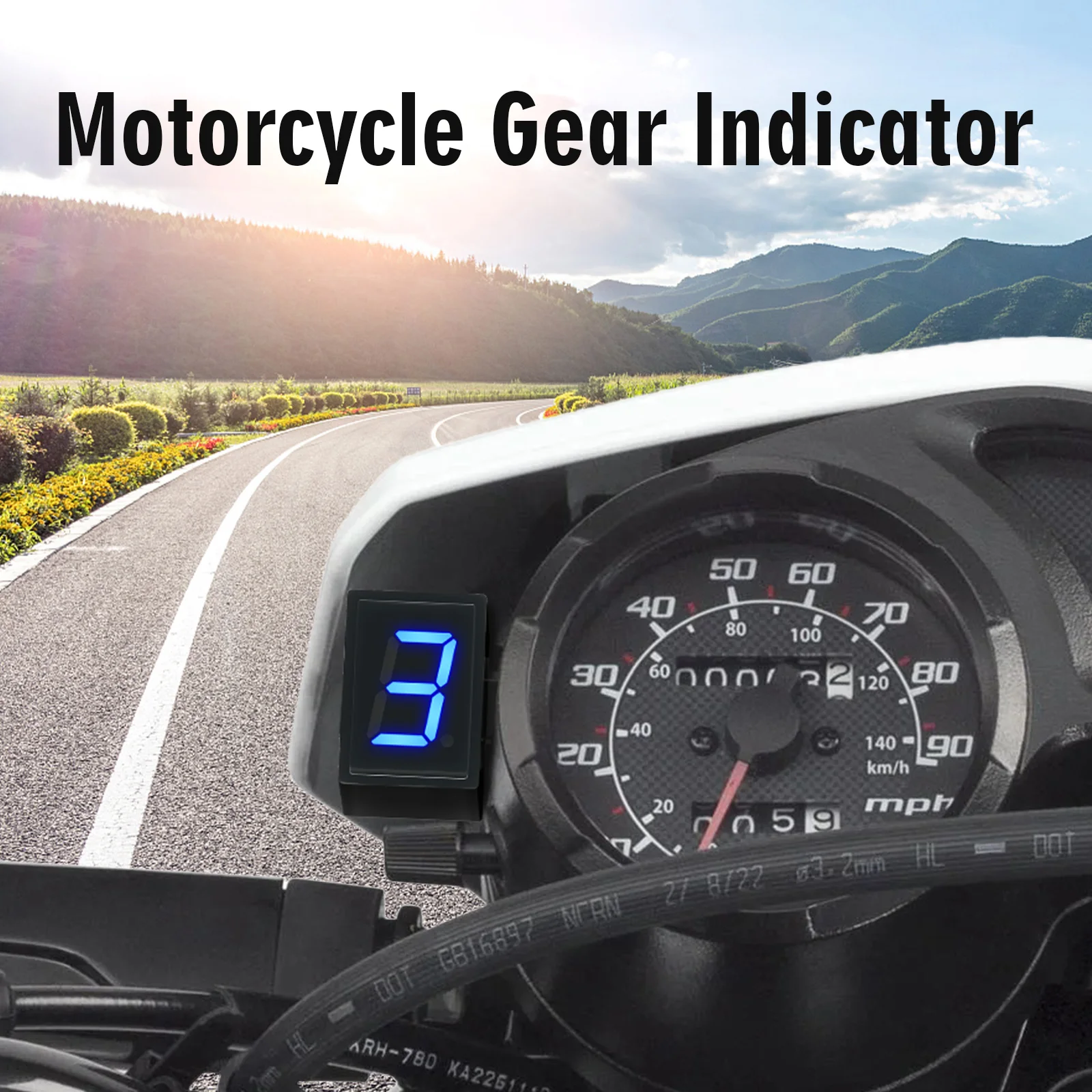Super 6 Speed Display Universa - Motorcycle Gear Selector 评论和价格