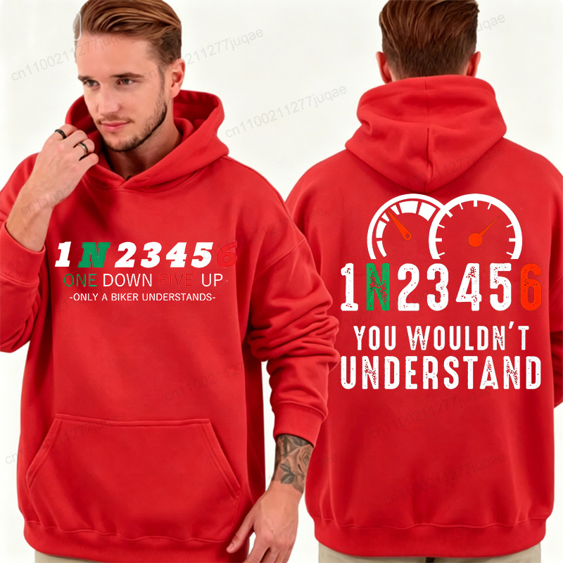 New Men's Trendy Hooded Sweats - Motorcycle Gear Hoodie 评论和价格